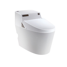 K-702 piso montado inodoro agradable cerámica elegante diseño baño inodoro inteligente cerámica bidet